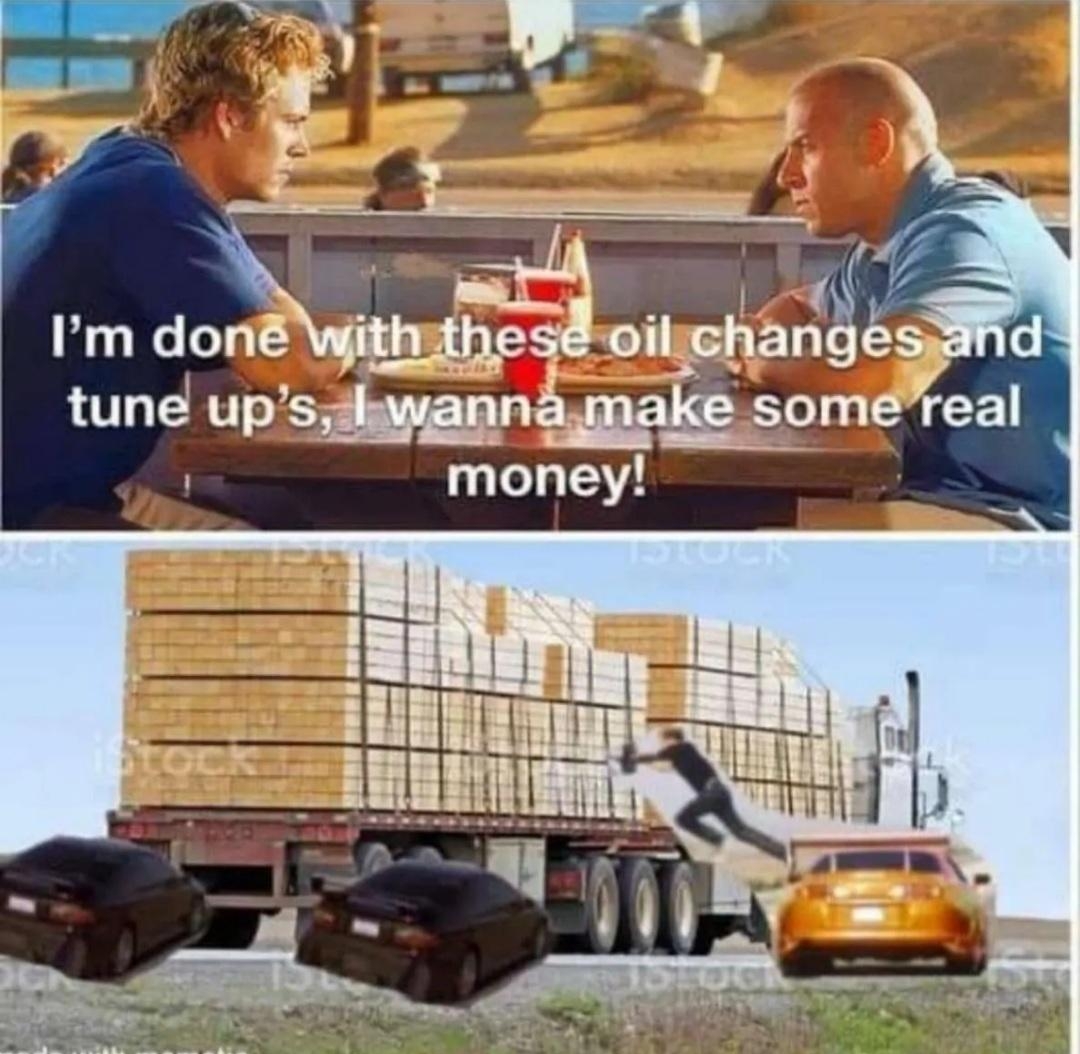 et W Wt 4 e Im don _h_m oil changs tune ups Mnagjome Feal