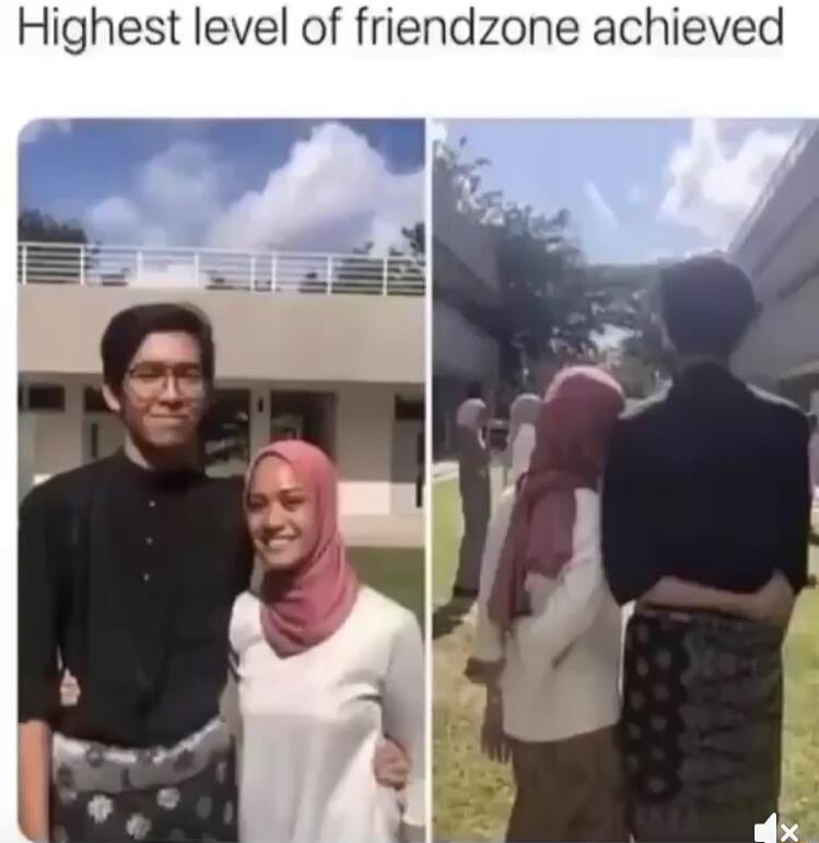 Highest level of friendzone achieved