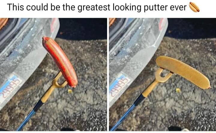 This could be the greatest looking putter ever