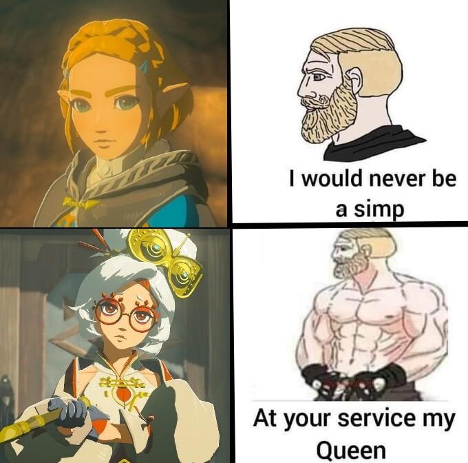 At your service my Queen