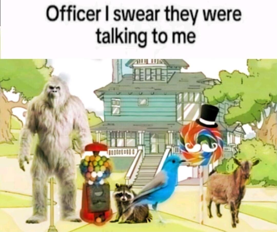 Officer swear they were talking to me