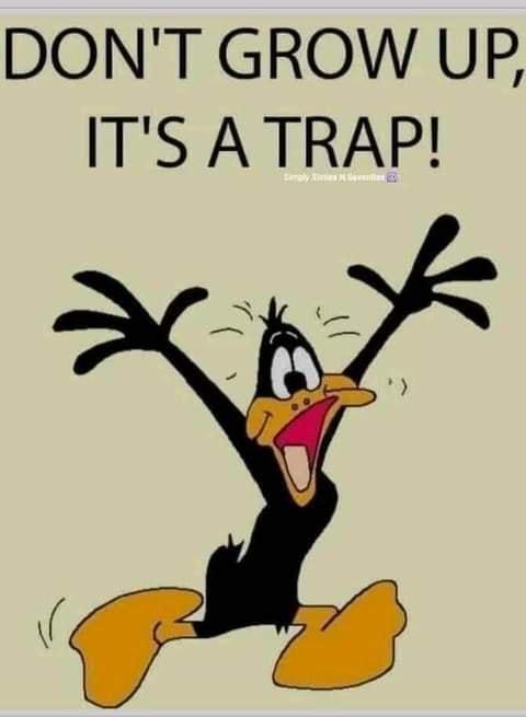 DONT GROW UP ITS ATRAP