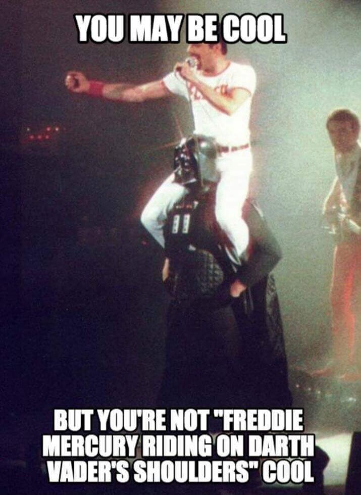 YOU MAY BE COOL BUT YOU'RE NOT 