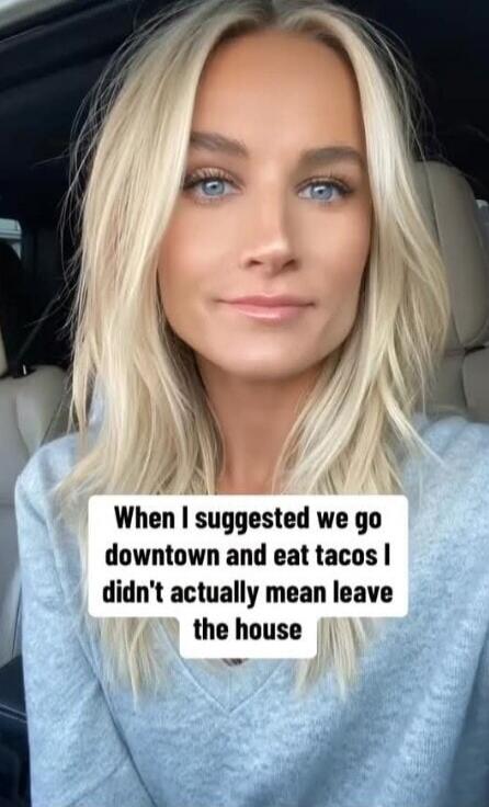 When I suggested we go downtown and eat tacos I didn't actually mean leave the house