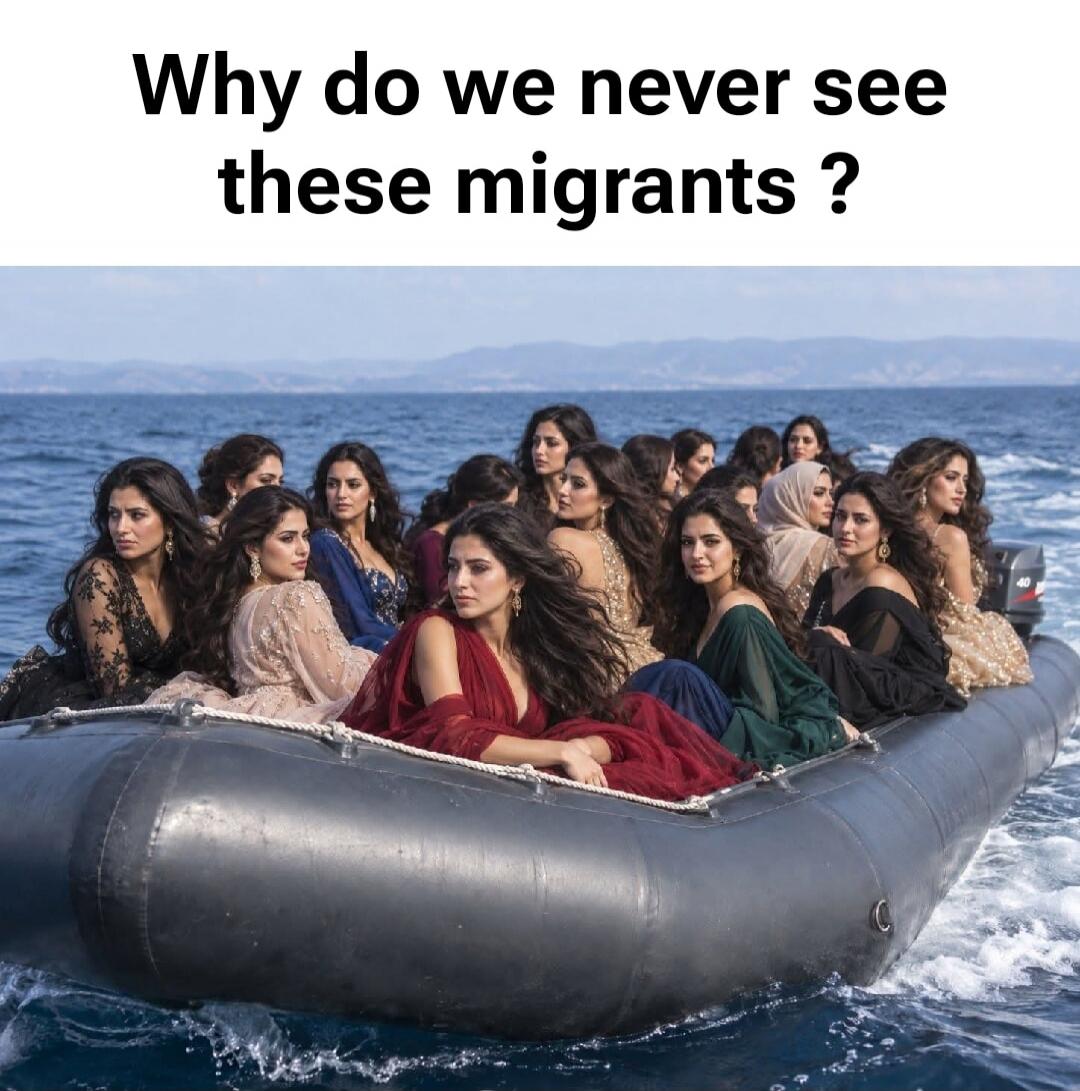 Why do we never see these migrants?