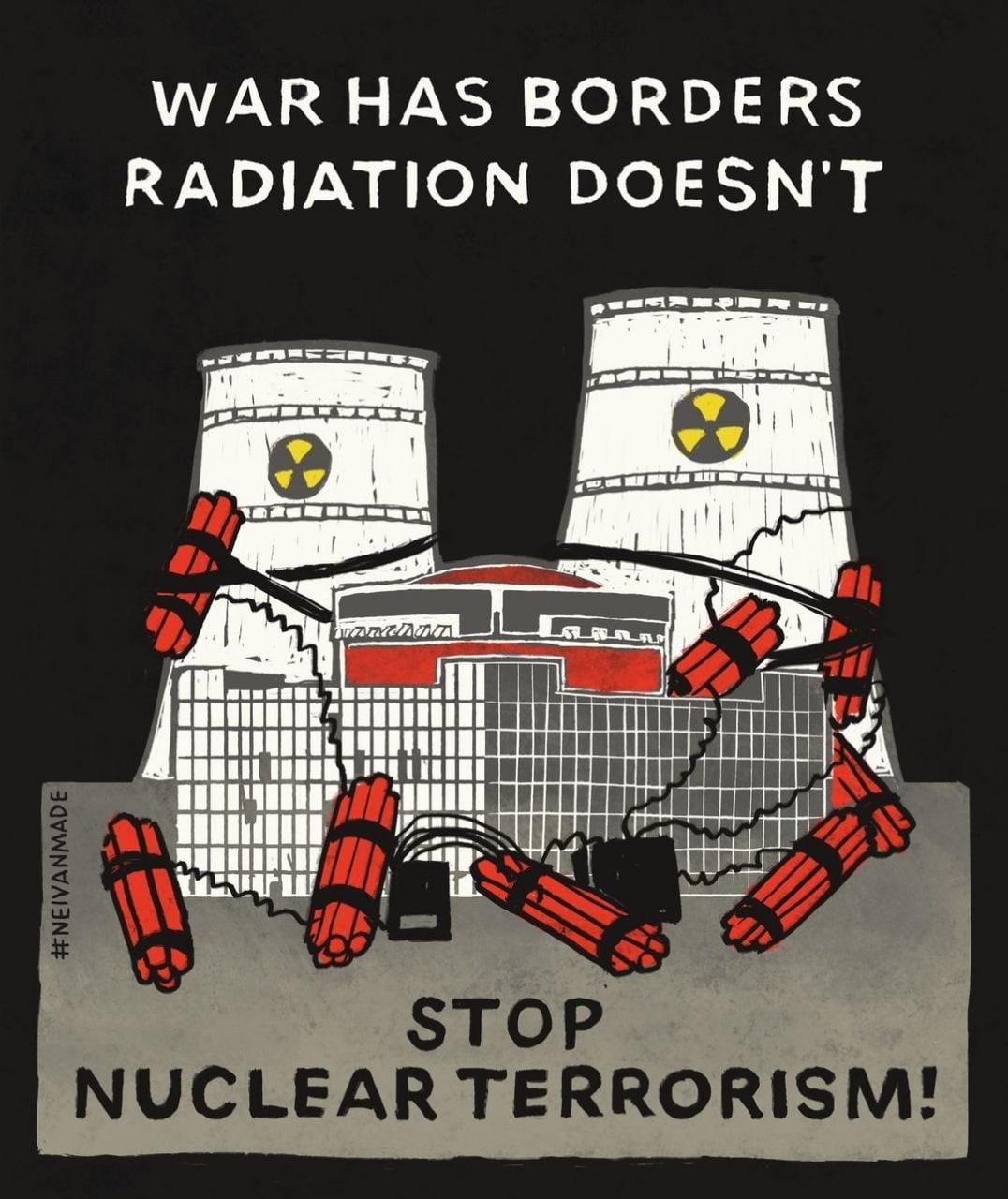 WAR HAS BORDERS RADIATION DOESNT ey 3 vQ NUCLEAR TERRORISM