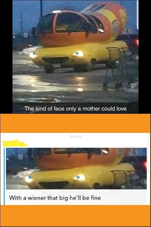 oy The kind of face only a mother could love With a wiener that big hell be fine