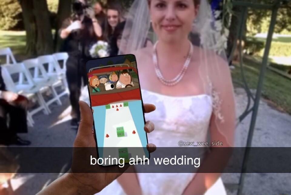 boring ahh wedding K WY