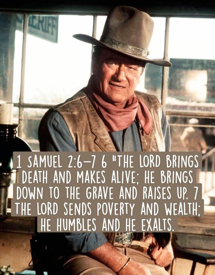 1 SAMUEL 2:6-7 6 