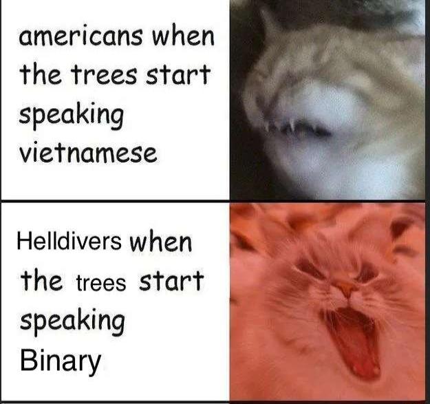 americans when the trees start speaking viethamese the trees start speaking Binary