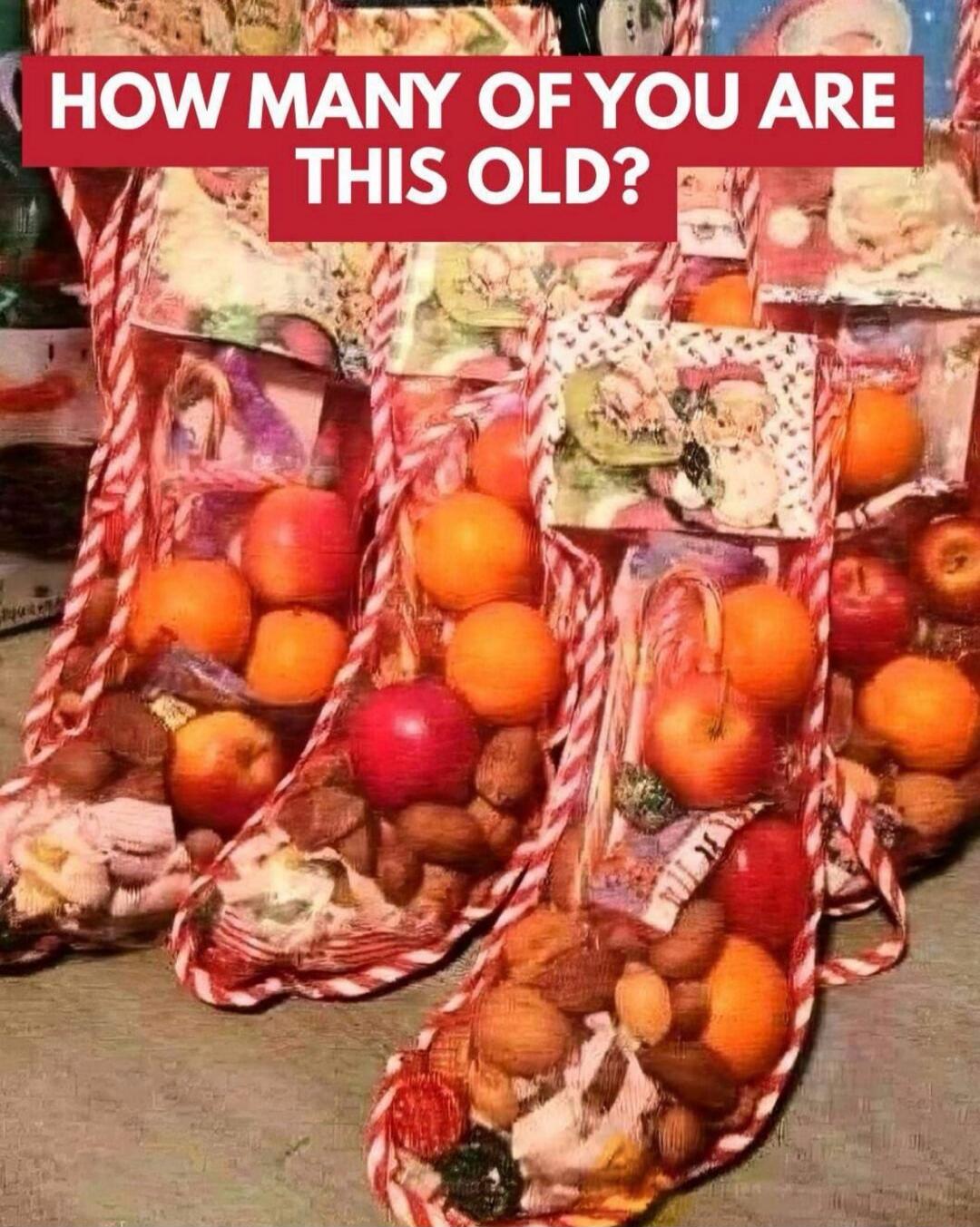 HOW MANY OF YOU ARE THIS OLD?