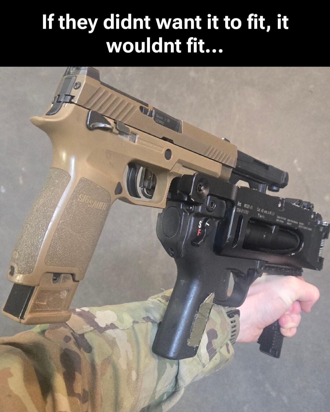 If they didnt want it to fit, it wouldn't fit...