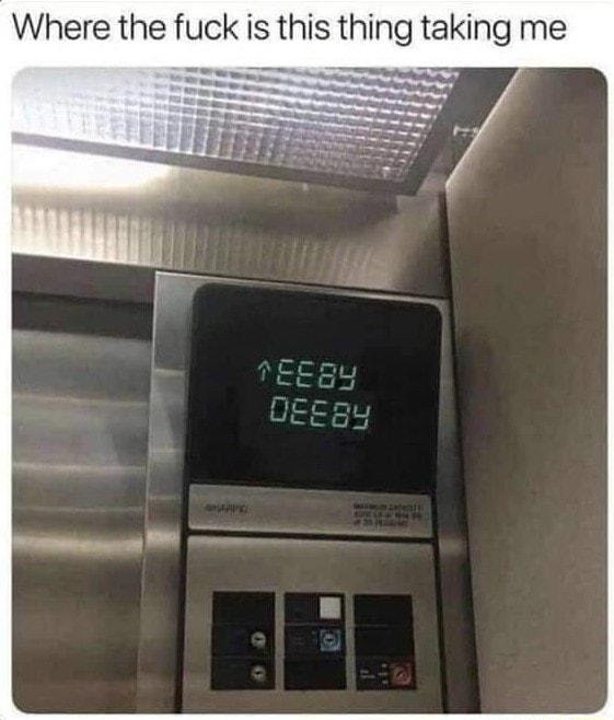 e the fuck is this thing taking me