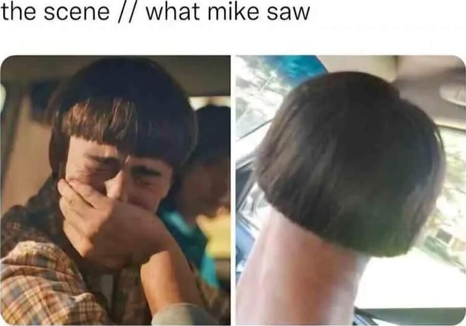 the scene what mike saw