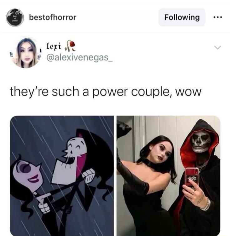 bestofhorror Following Lexi @alexivenegas_ they're such a power couple, wow