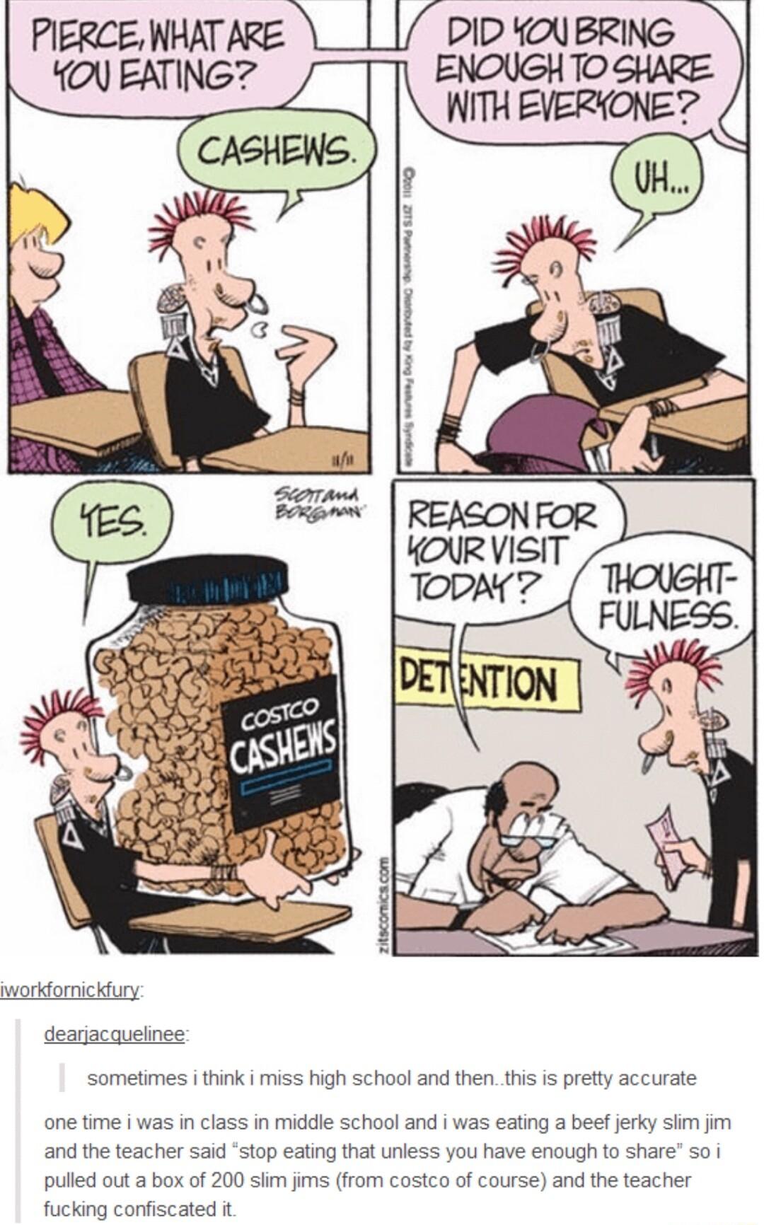 PIERCE NHAT ARE DID YOUBRING YO EATING ENOUGH TO SHARE WITH EVERIONE workdormickfury dearac fucking confiscated it