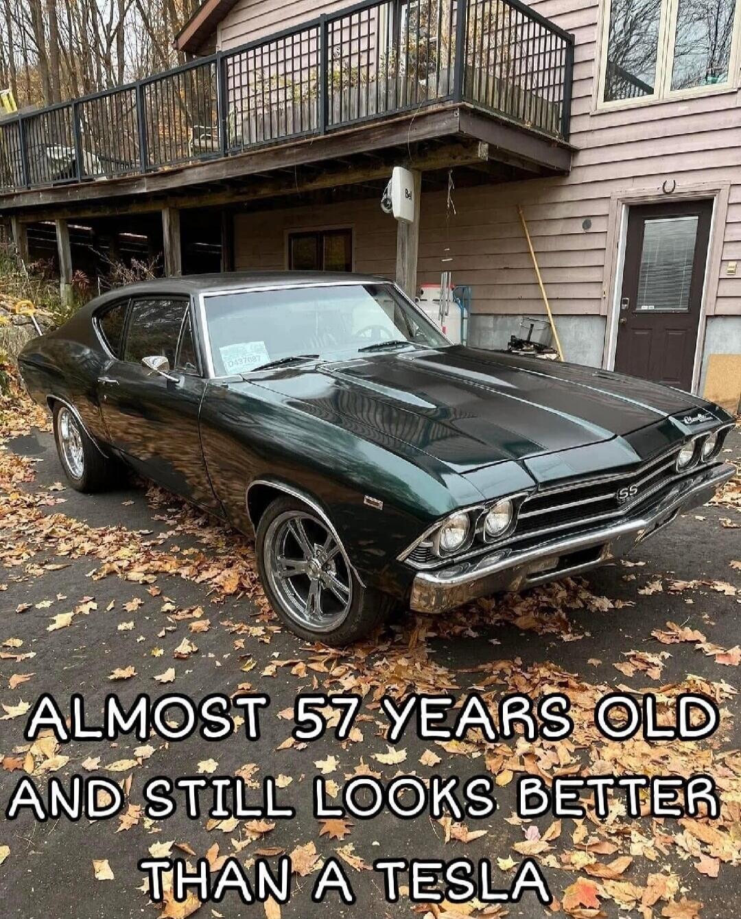 ALMOST 57 YEARS OLD AND STILL LOOKS BETTER THAN A TESLA