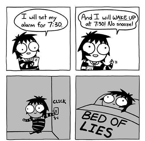 T will set my And T will WAKE P alarm for 730 ot 730 No sncoze Sacol Andesen