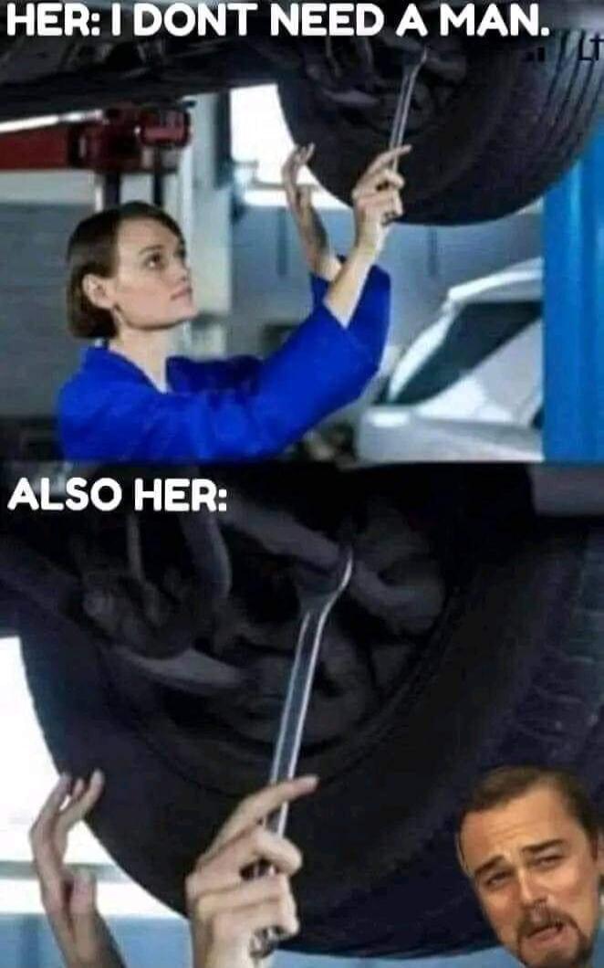 HER IDONT NEED A MAN s