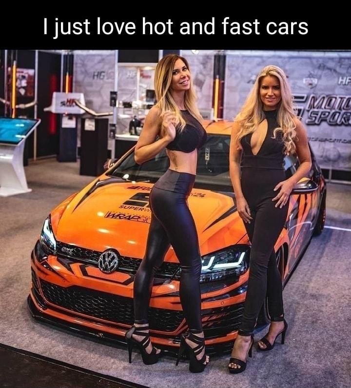 just love hot and fast cars