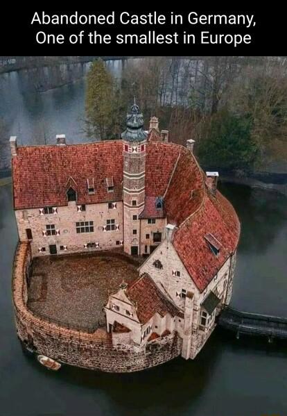 Abandoned Castle in Germany One of the smallest in Europe