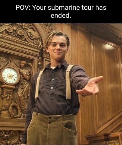 POV Your submarine tour has ended