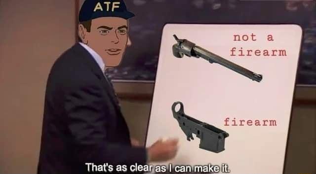 not a A firearm irearm Thats as cleafjascanmakelits