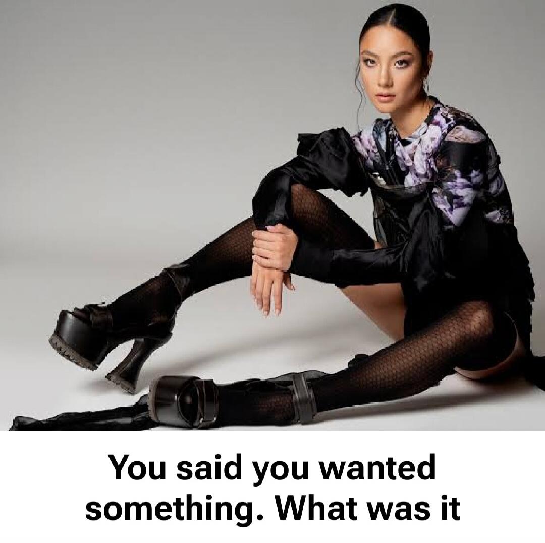 You said you wanted something. What was it