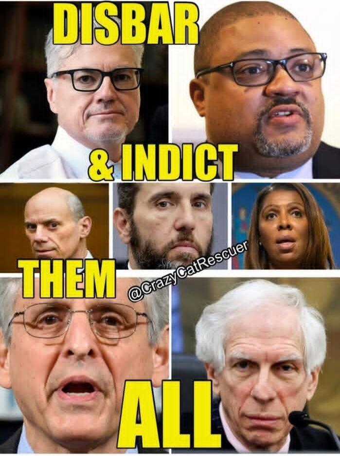 DISBAR & INDICT THEM ALL  @CrazyCatRescuer