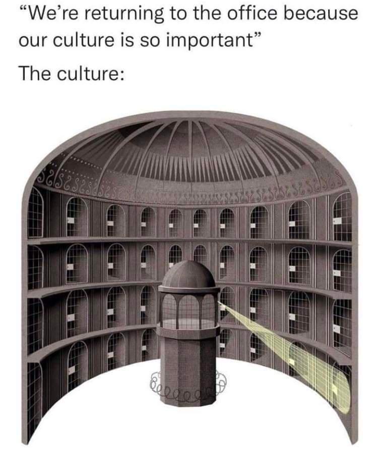 Were returning to the office because our culture is so important The culture