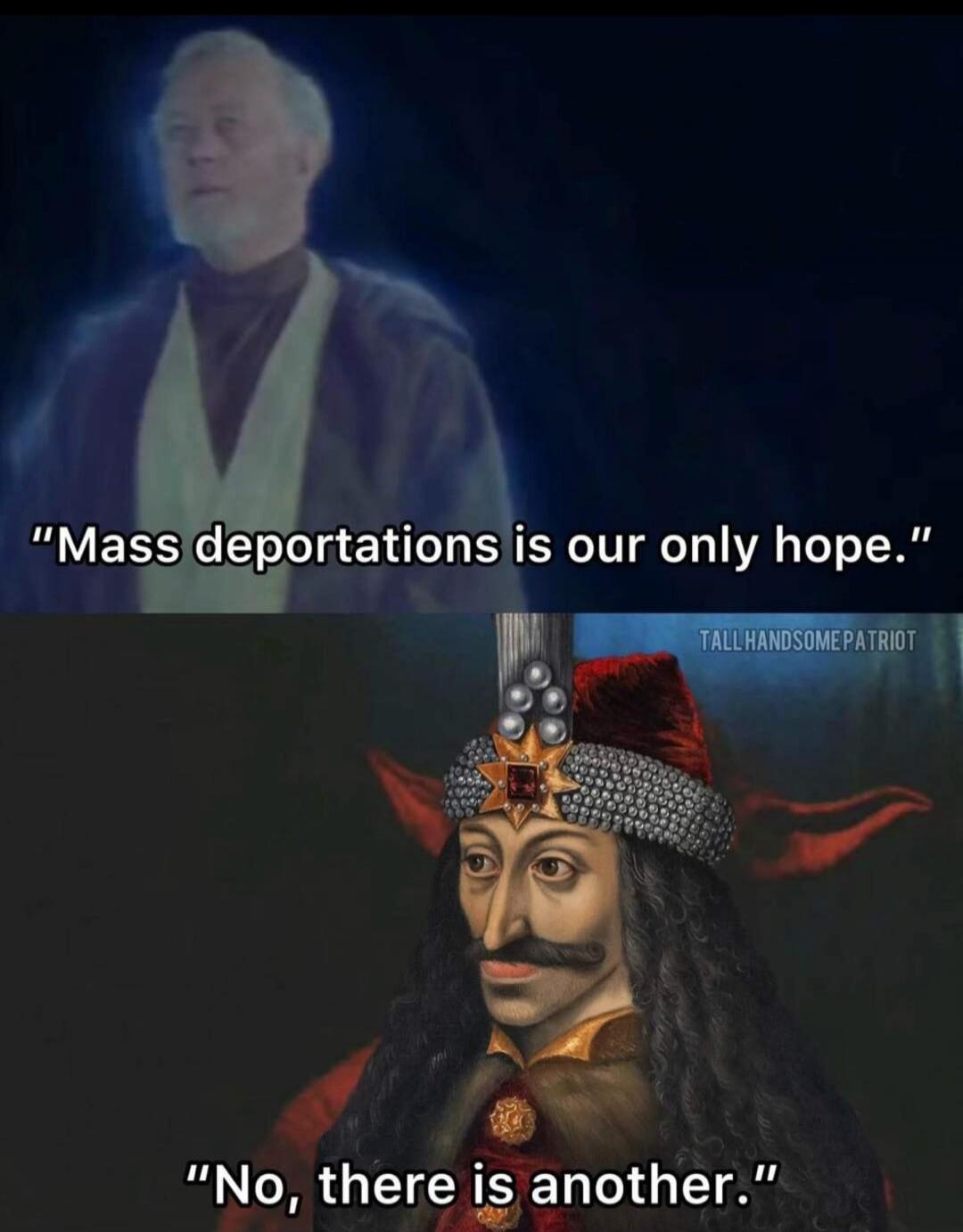 Mass deportations is our only hope. No, there is another.