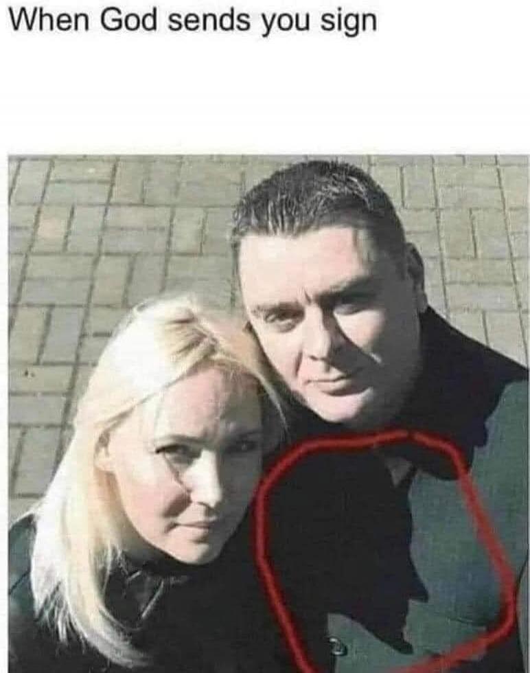 When God sends you sign