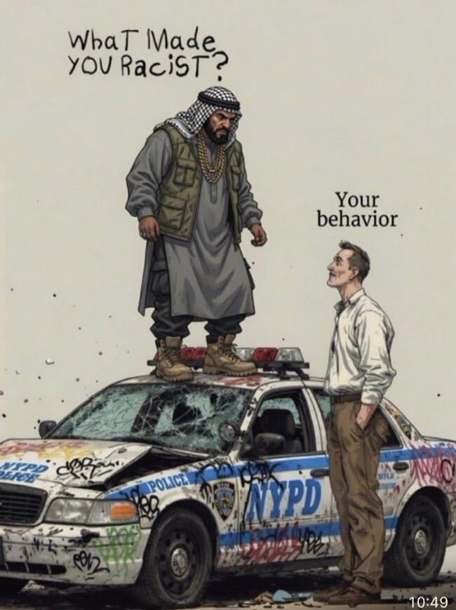 What Made YOU Racist? Your behavior. NYPD Police