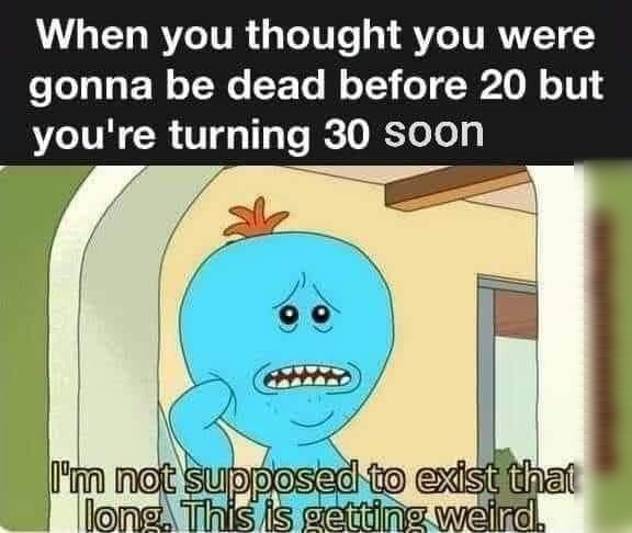 When you thought you were o LeTg g F W o T We F To Mo Lt o R0 M o0 youre turnlng 30 YoJoq