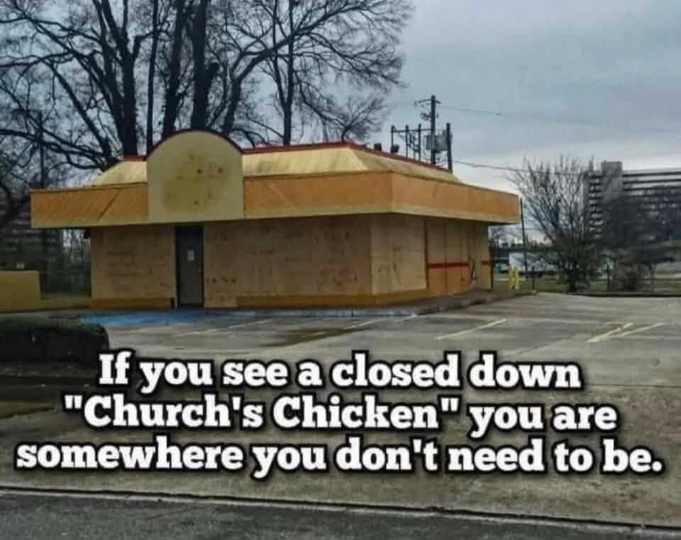 If you see a closed down 