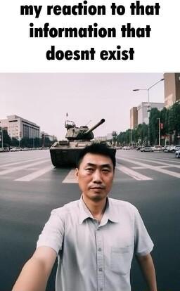 my reaction to that information that doesnt exist