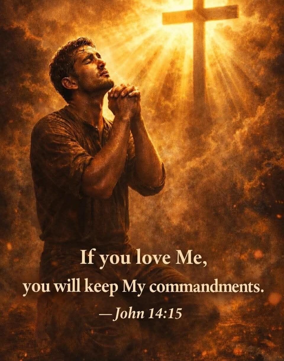 If you love Me, you will keep My commandments. — John 14:15