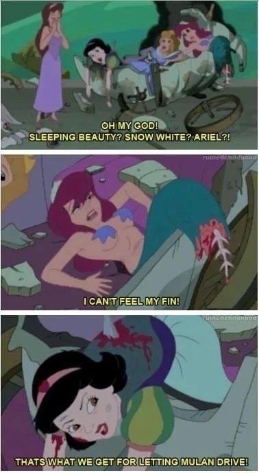 1 ANEE o8 OH MV ele SLEEPING BEAUTY SNOW WHITE ARIEL