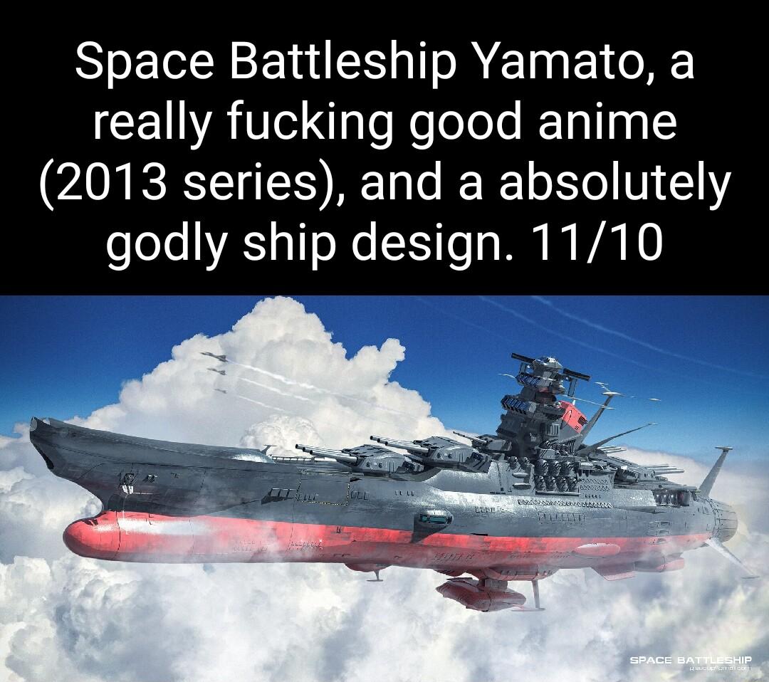 Space Battleship Yamato a really fucking good anime 2013 series and a absolutely fo o e iR s 1o R S1Te MU R VATV