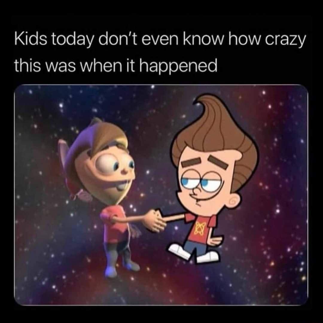 Kids today dont even know how crazy this was when it happened