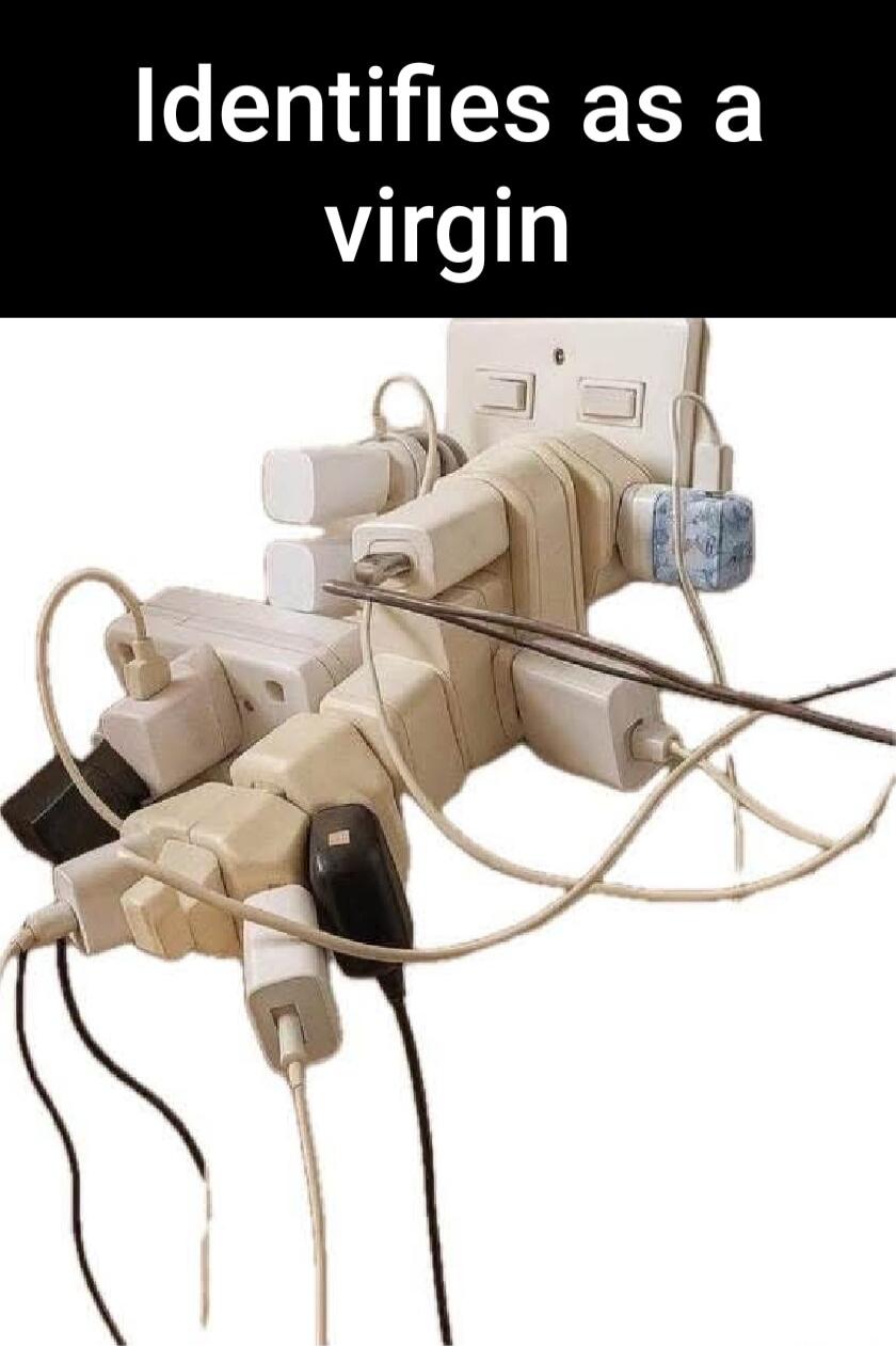 Identifies as a virgin