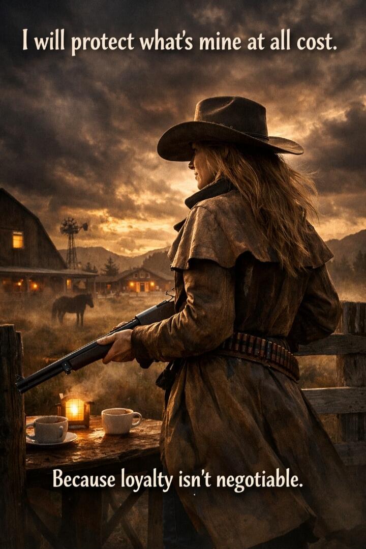 I will protect what's mine at all cost. Because loyalty isn't negotiable.