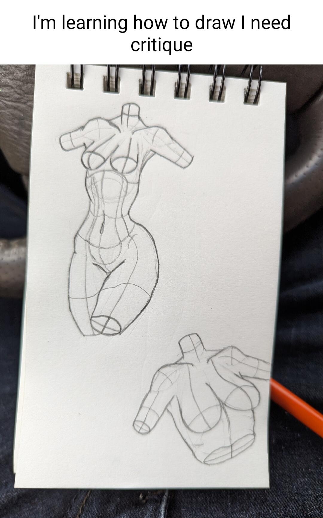 Im learning how to draw need critique