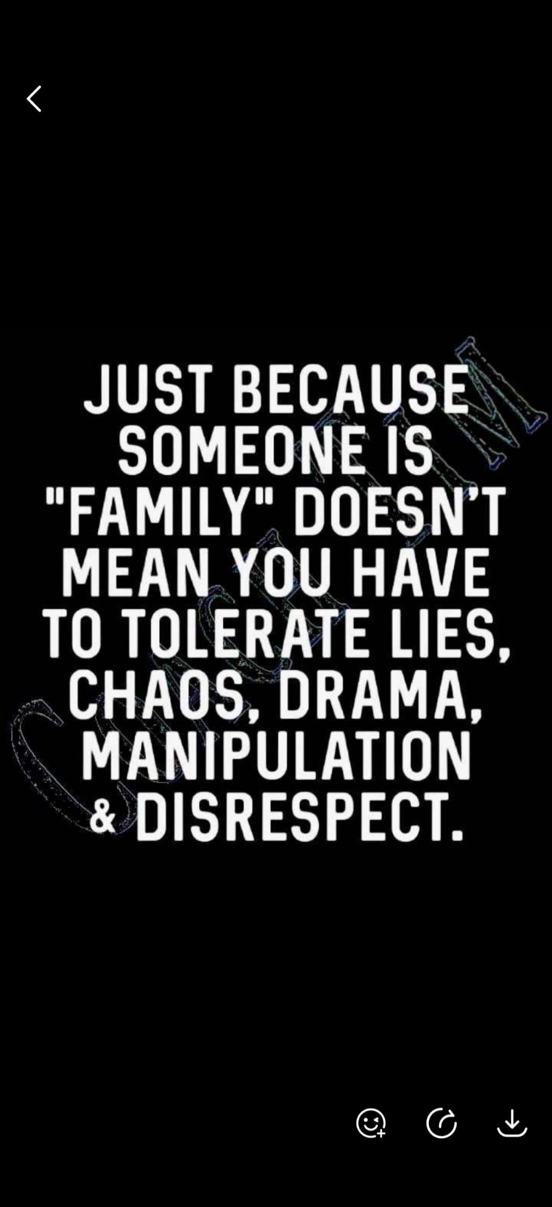 JUST BECAUSE SOMEONE IS 