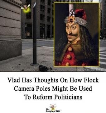 Vlad Has Thoughts On How Flock Camera Poles Might Be Used To Reform Politicians