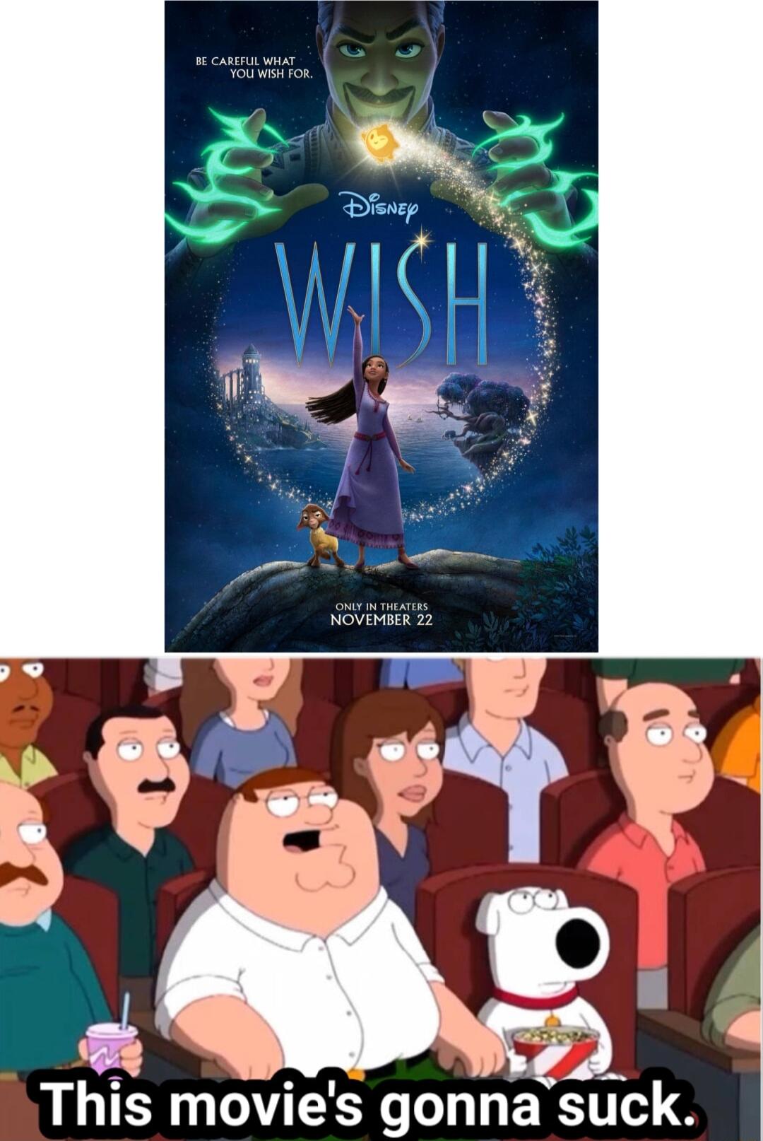 b This movies gonna suck