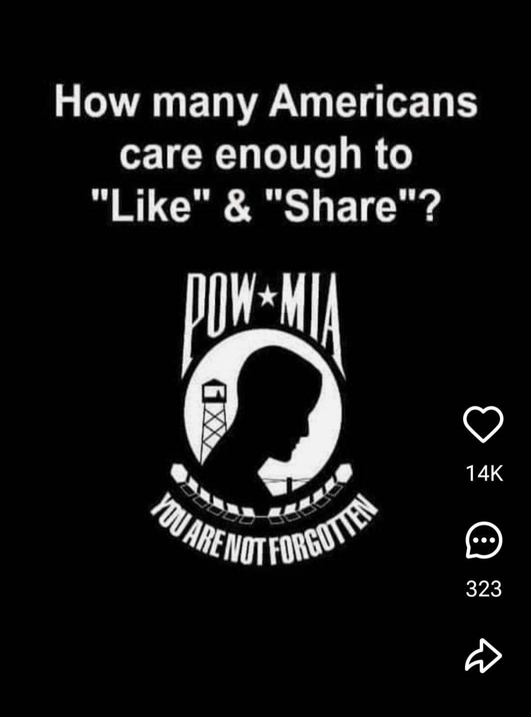 How many Americans care enough to 