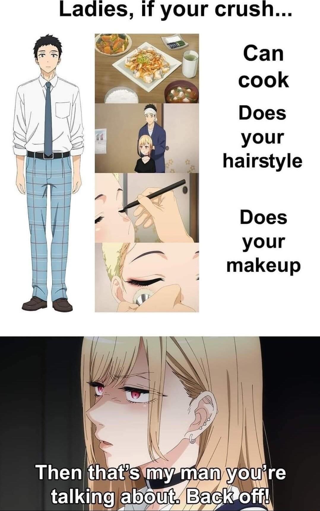 Ladies if your crush your Does your makeup