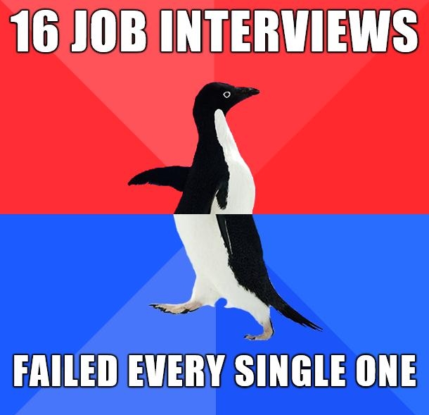 16J0BINTERVIEWS FAILEDIEVERY SINGLE ONE