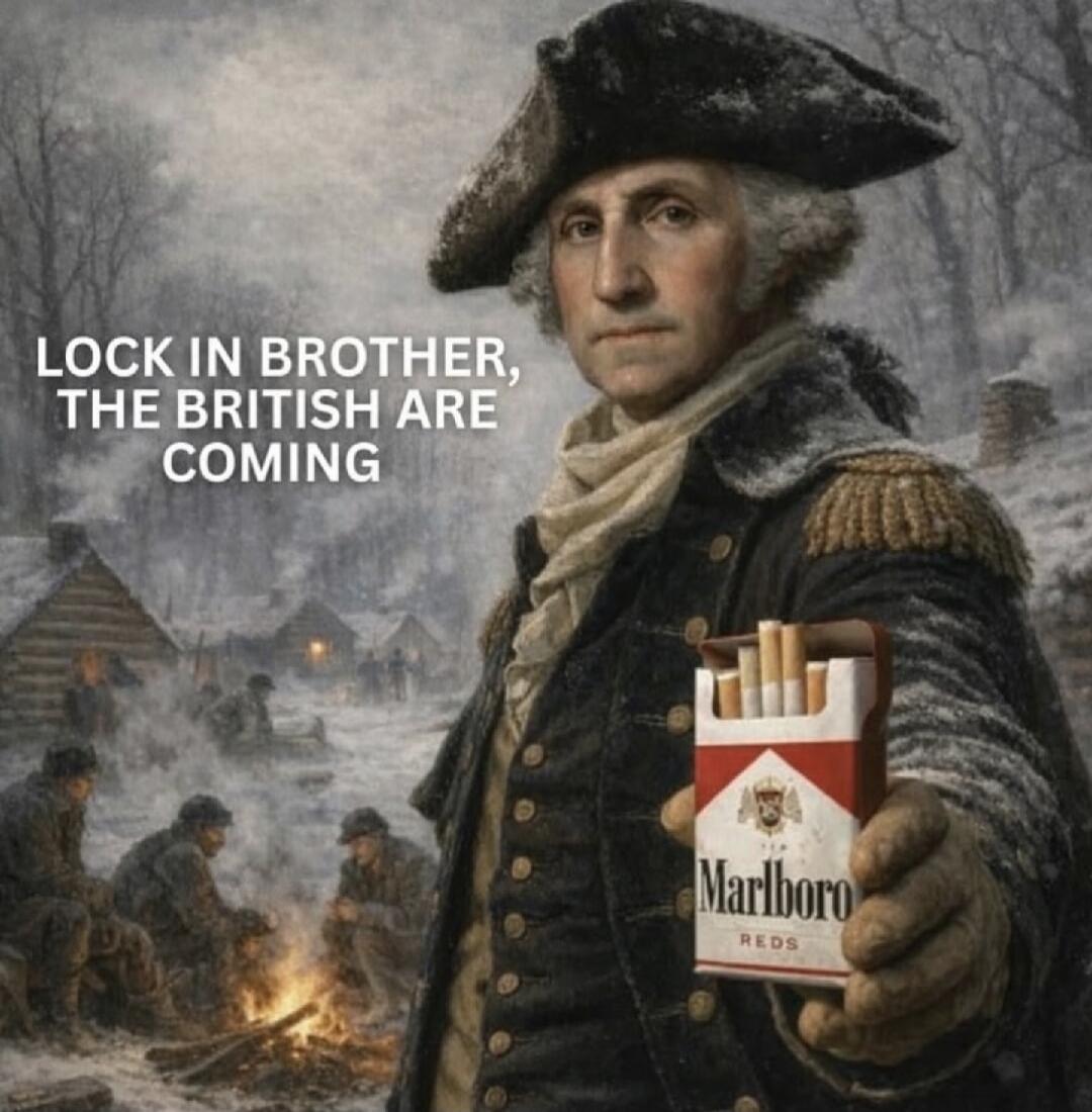 LOCK IN BROTHER, THE BRITISH ARE COMING